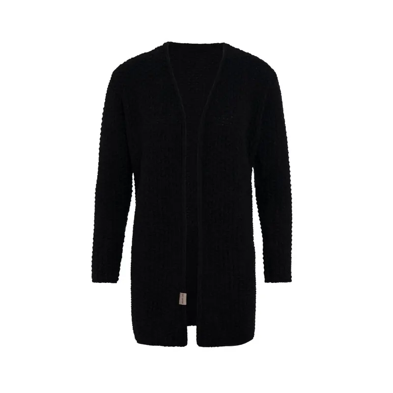 Knit Factory Carry Strickjacke Schwarz 36/38