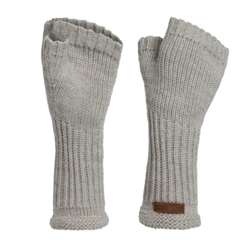 Knit Factory Cleo Handstulpen Iced Clay