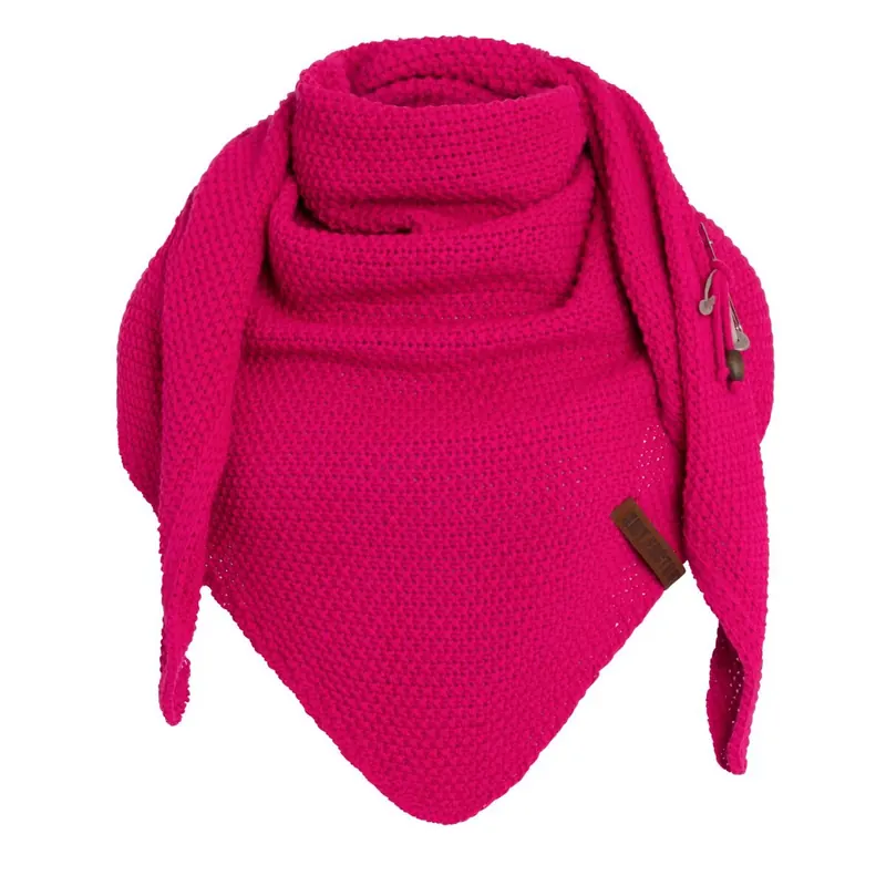 Knit Factory Coco Dreiecksschal Fuchsia