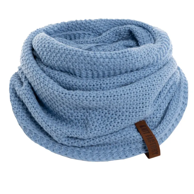Knit Factory Coco Loop Schal Crystal Blue One Size
