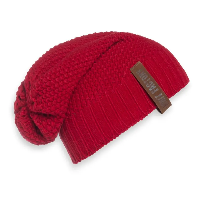 Knit Factory Coco Mütze Bright Red