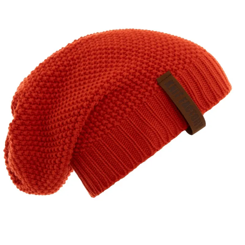 Knit Factory Coco Mütze Grenadine Red One Size