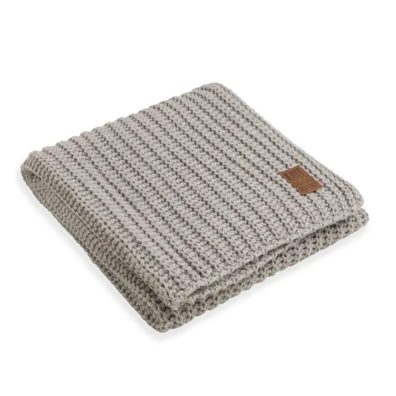 Knit Factory Cody Plaid Iced Clay 160x130 160x130 cm