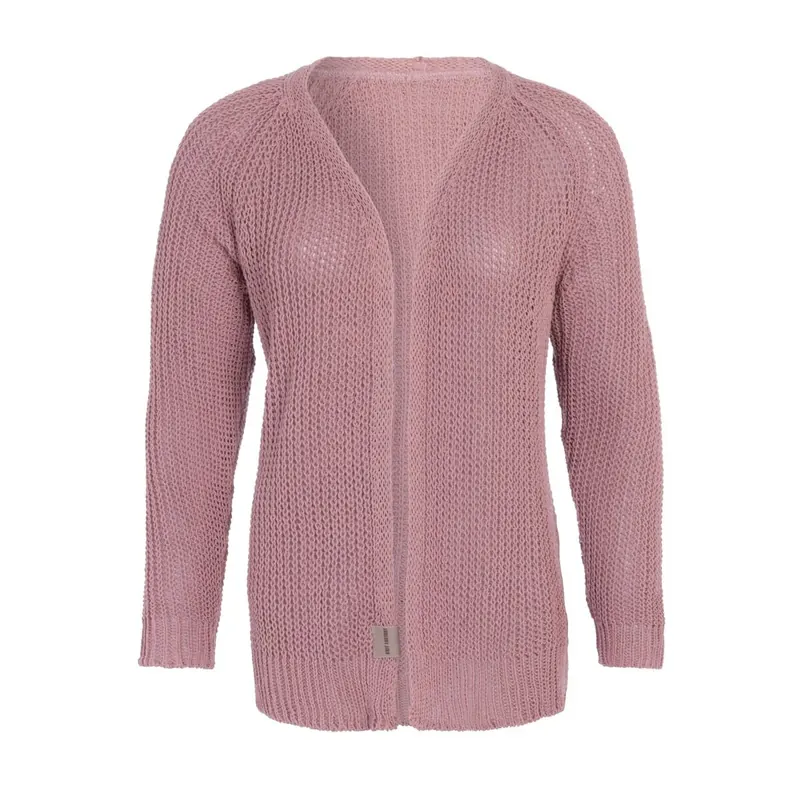 Knit Factory Daisy Kurze Strickjacke Alt Rosa 36/38