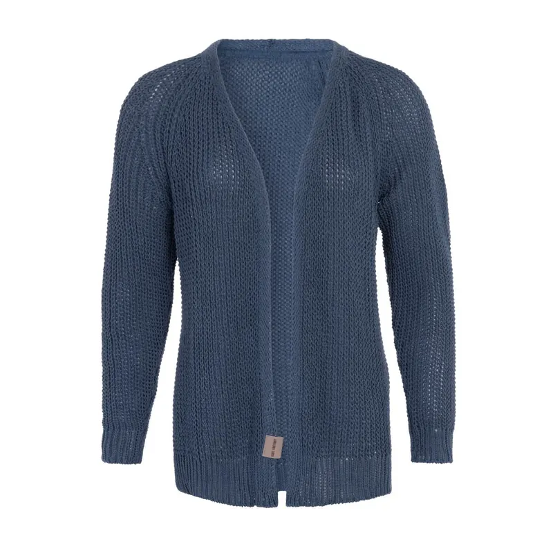 Knit Factory Daisy Kurze Strickjacke Jeans 40/42