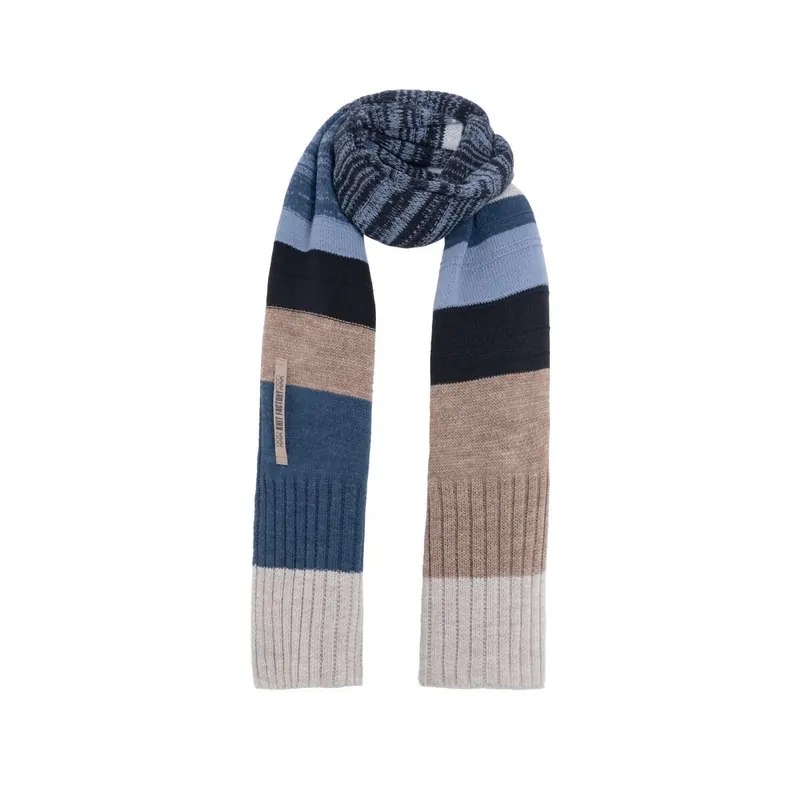Knit Factory Dali Schal Blau