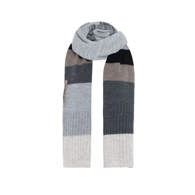 Knit Factory Dali Schal Grau