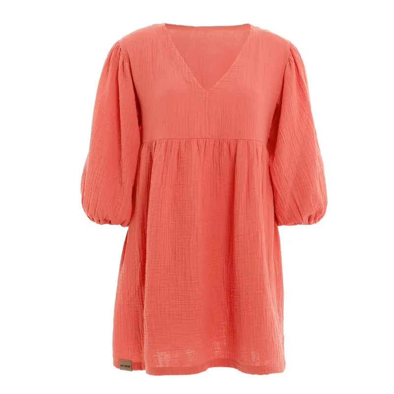Knit Factory | Drew Kleid Sunset Orange - 36/38