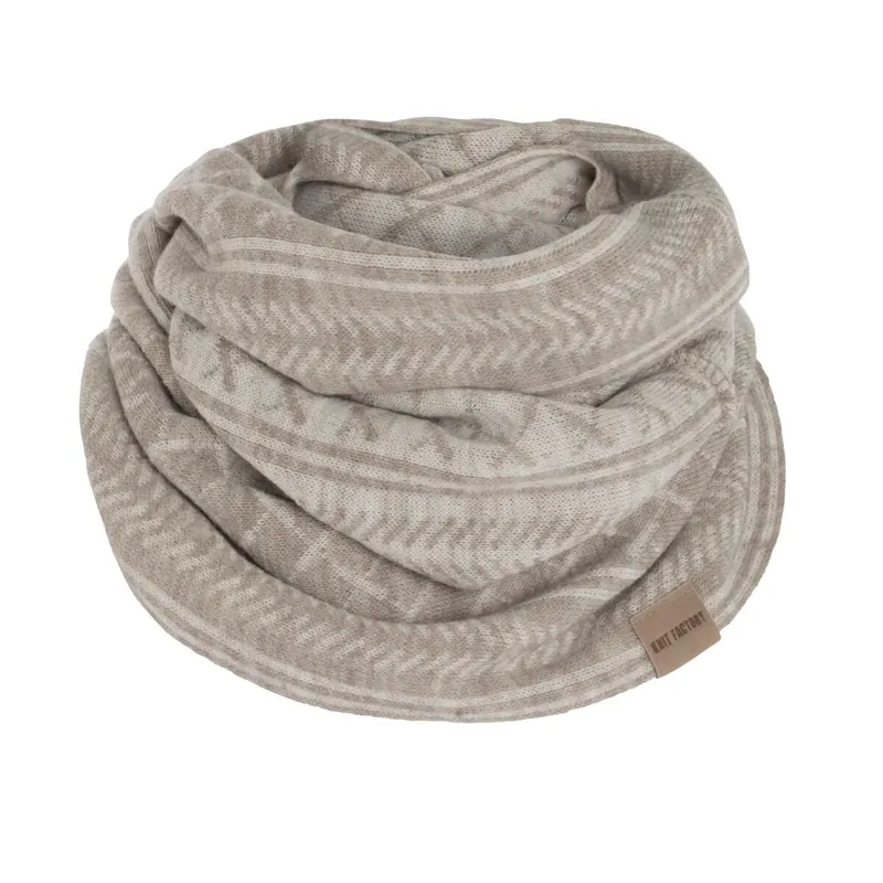 Knit Factory Dusk Loop Schal Iced Clay/Beige