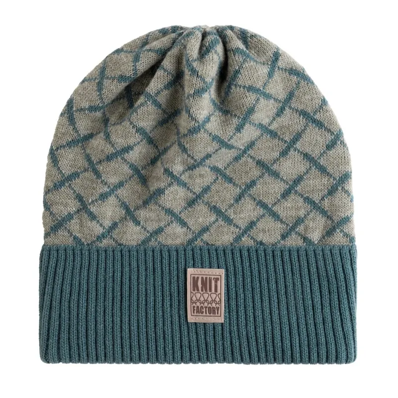 Knit Factory Dusk Mütze Laurel/Urban Green