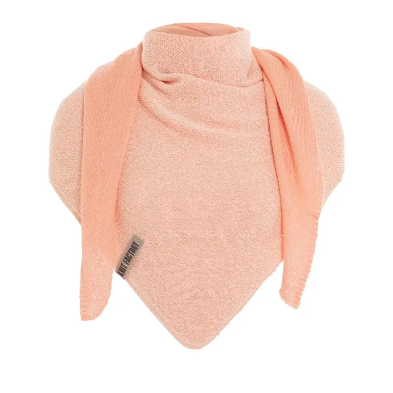 Knit Factory Ella Dreiecksschal Ecru Apricot One Size Mix
