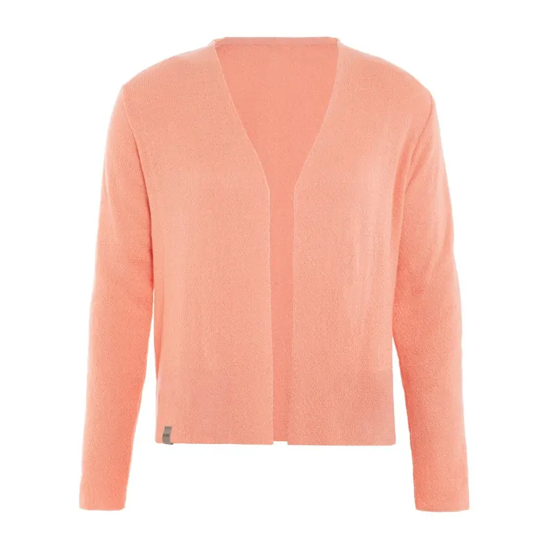 Knit Factory Ella Kurze Strickjacke Apricot 36/38