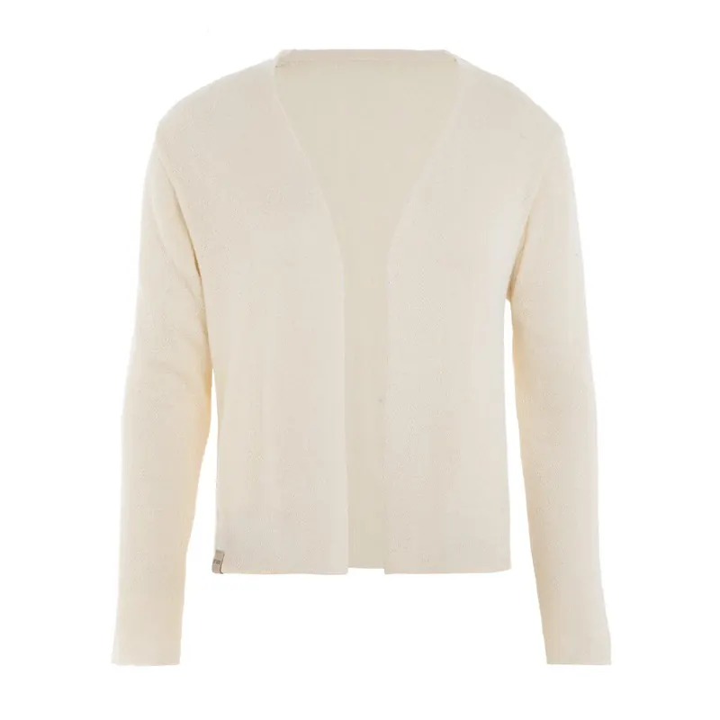 Knit Factory Ella Kurze Strickjacke Beige 40/42