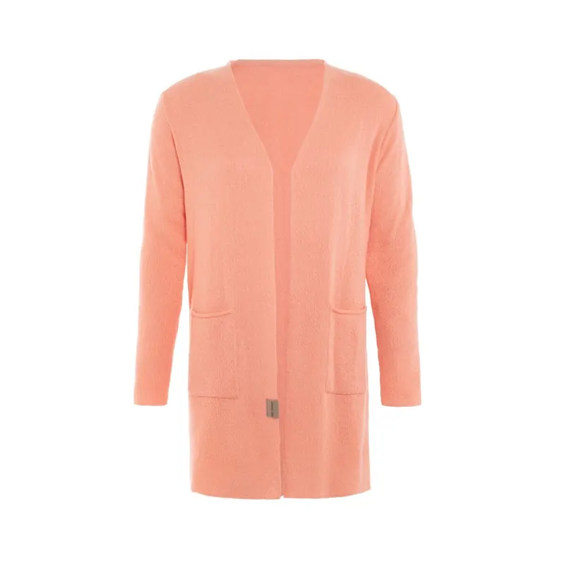 Knit Factory Ella Strickjacke Apricot 36/38