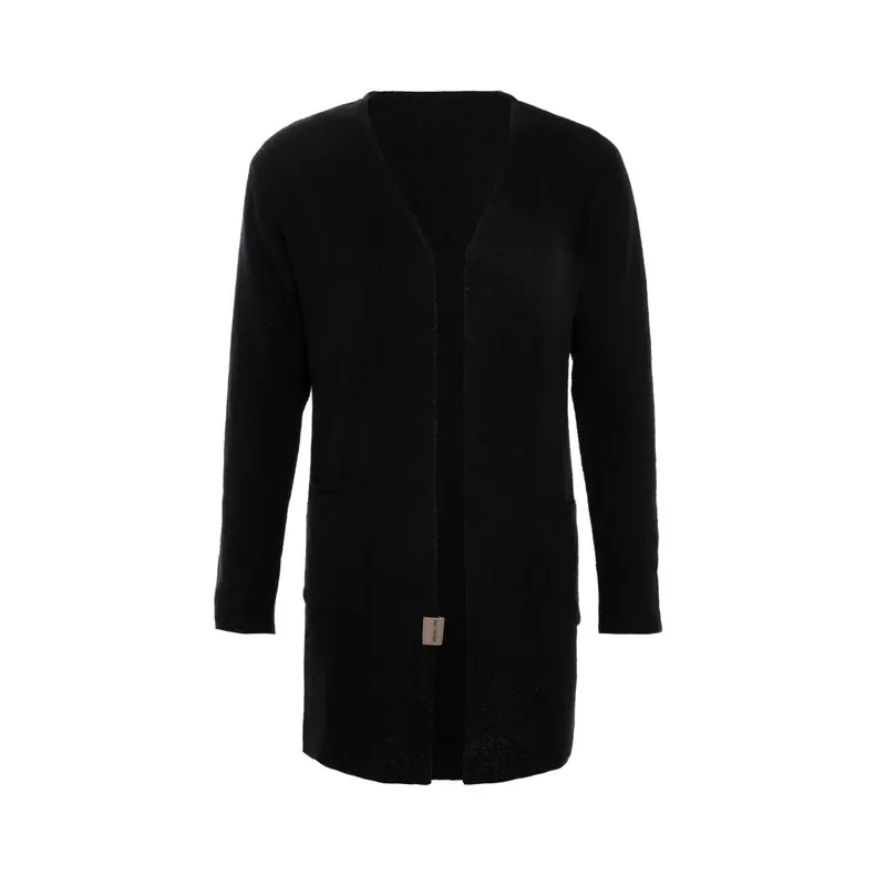 Knit Factory Ella Strickjacke Schwarz 36/38
