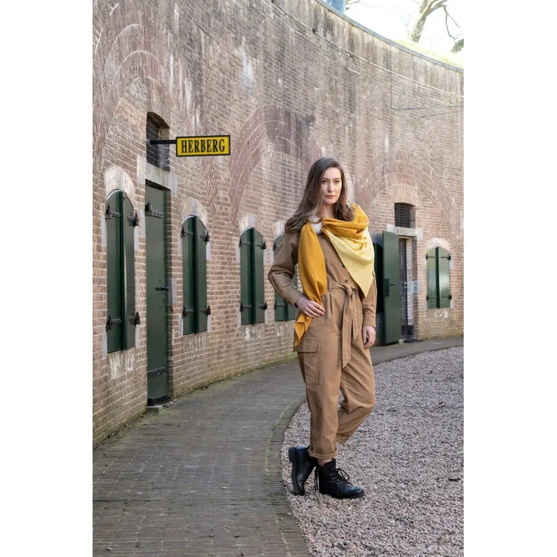 Knit Factory Fay Pareo/XL Schal Anthrazit/Grau 180 x 130 cm Anthrazit