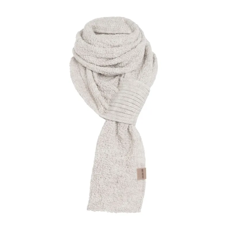Knit Factory Haze Schal Beige