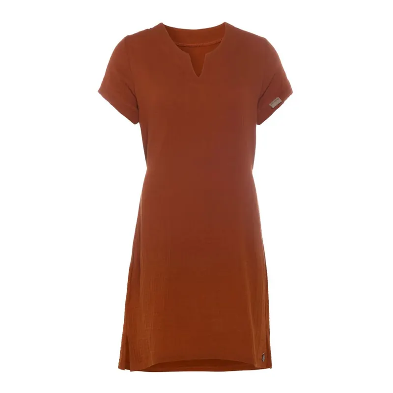 Knit Factory Indy Kleid M Glatt Orange