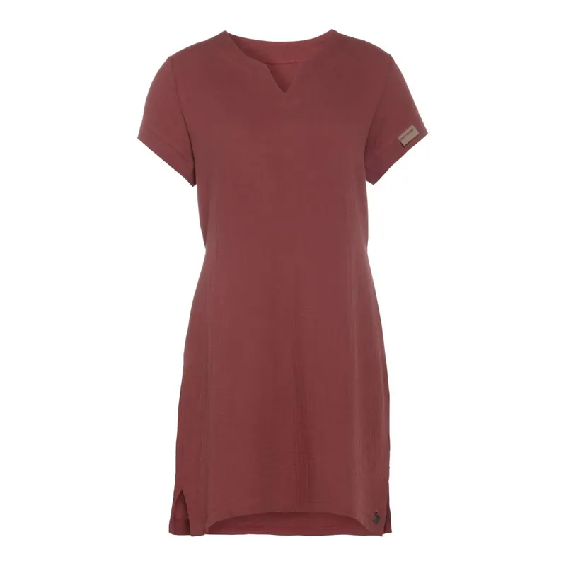Knit Factory Indy Kleid M Glatt Rot