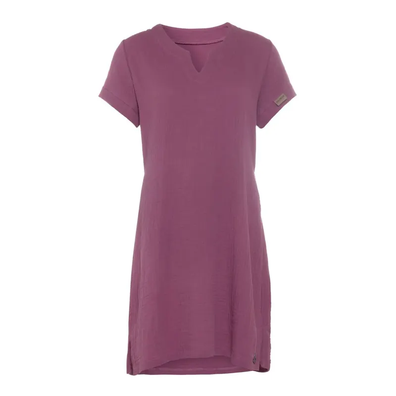 Knit Factory Indy Kleid XL Glatt Lila