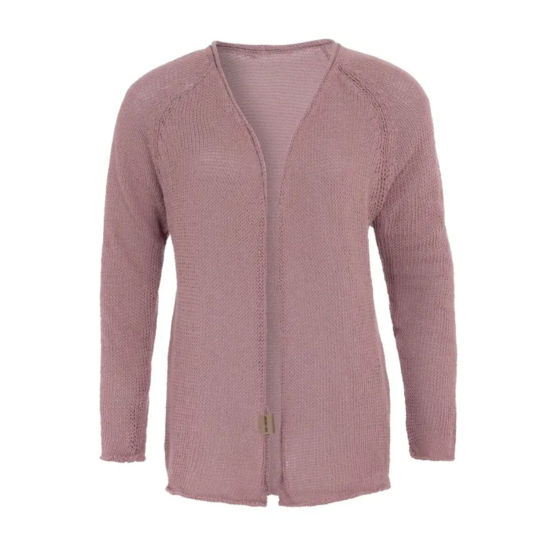 Knit Factory Jasmin Kurze Strickjacke Alt Rosa 36/38