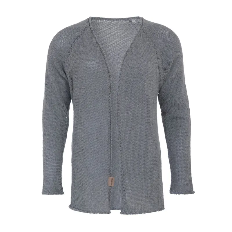Knit Factory Jasmin Kurze Strickjacke Grau 36/38