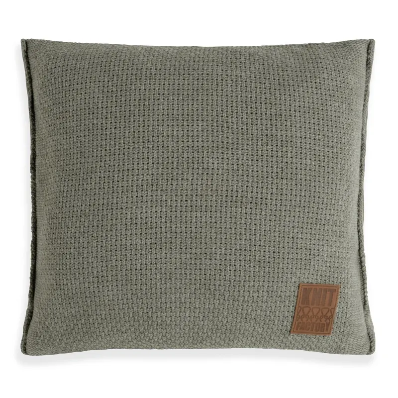 Knit Factory Jesse Kissen Urban Green 50x50