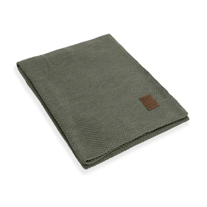 Knit Factory Jesse Plaid Urban Green 160x130 cm