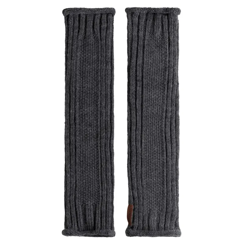 Knit Factory Kick Stulpen Anthrazit