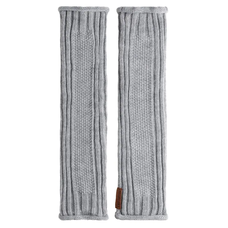Knit Factory Kick Stulpen Grau