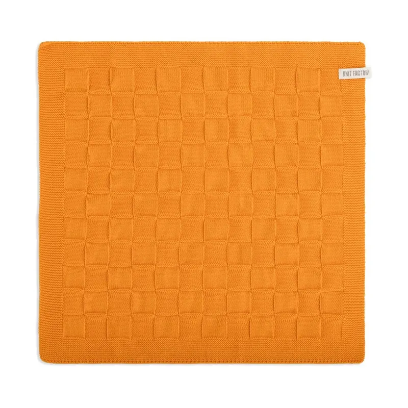 Knit Factory Küchentuch Uni Orange