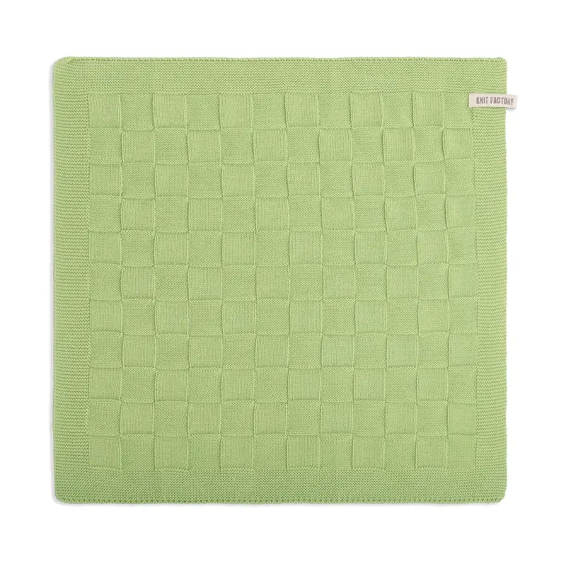 Knit Factory Küchentuch Uni Spring Green