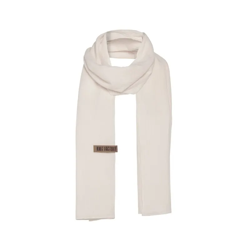 Knit Factory Liv Schal 200x40 Beige 200 x 40 cm Beige