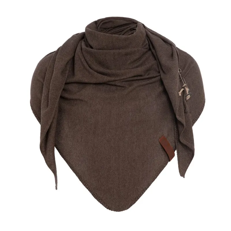 Knit Factory Lola Dreieckstuch Urban Brown