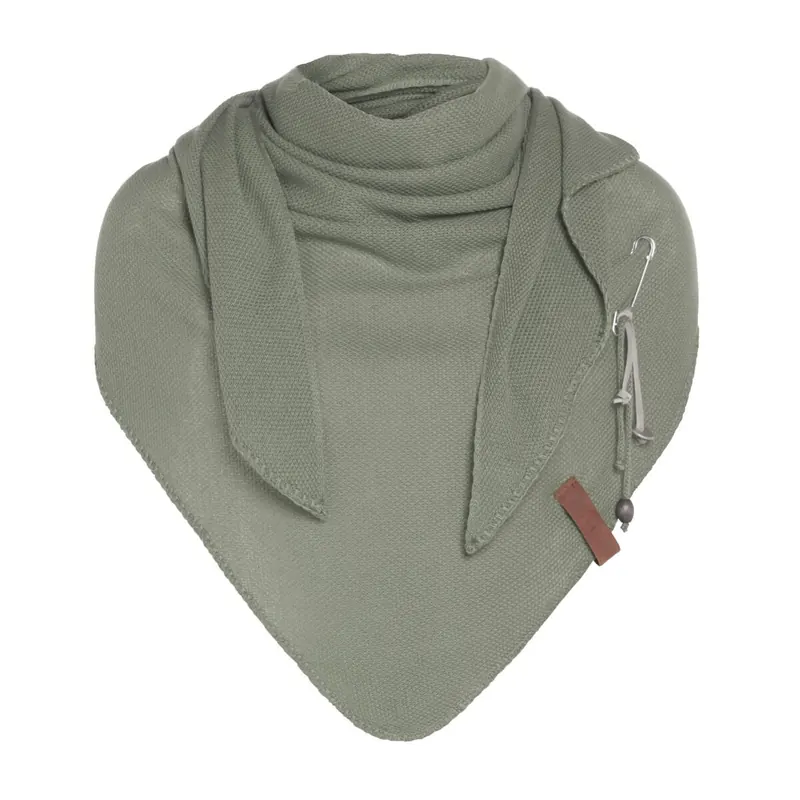Knit Factory Lola Dreieckstuch Urban Green