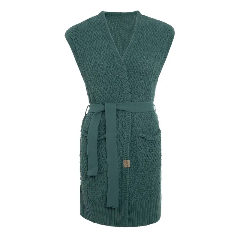 Knit Factory Luna Strickweste Laurel 36/38