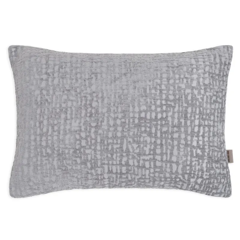 Knit Factory | Mart Kissen Grau - 60x40 | Hellgrau | 60x40 cm