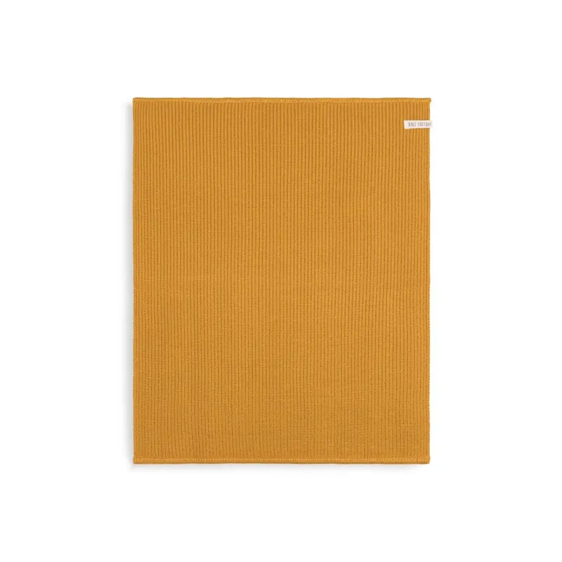 Knit Factory Morres Badematte 60x50 cm Gelb