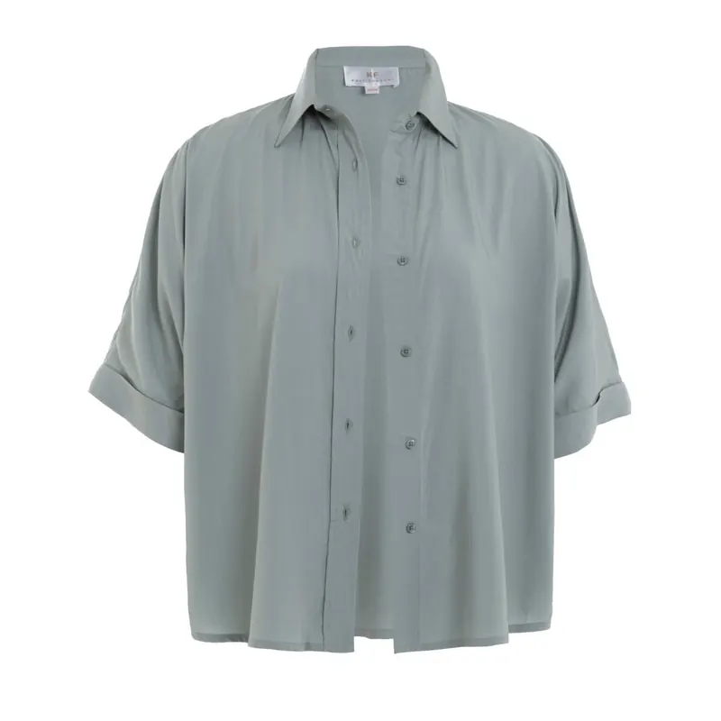 Knit Factory Nova Bluse Vintage Green 40/42