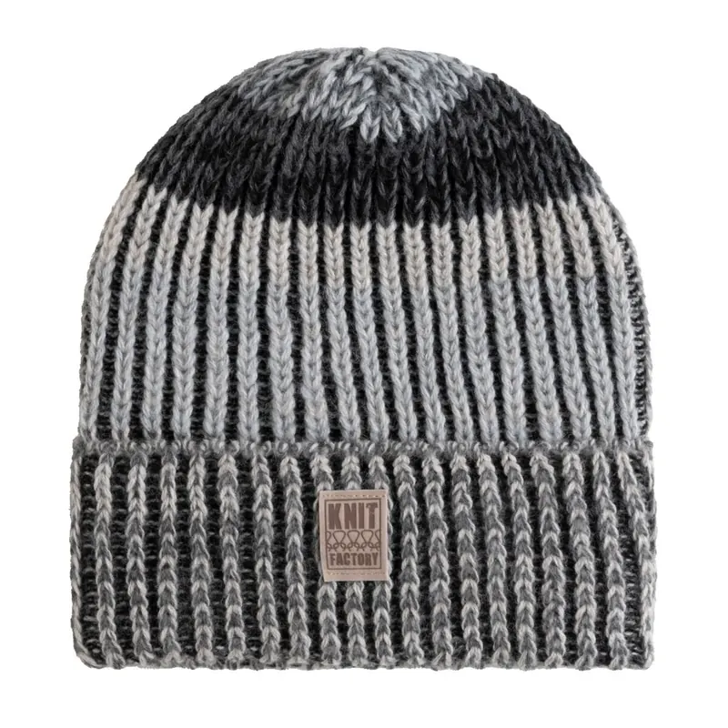 Knit Factory Remy Mütze Silver Mist