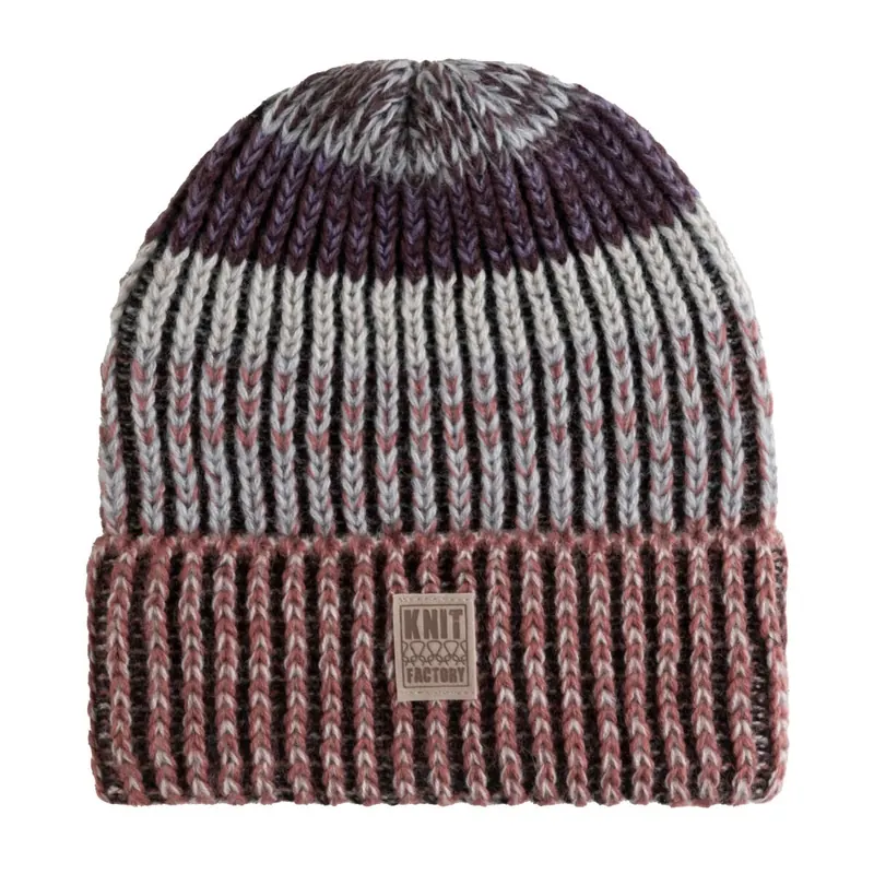 Knit Factory Remy Mütze Velvet Plum