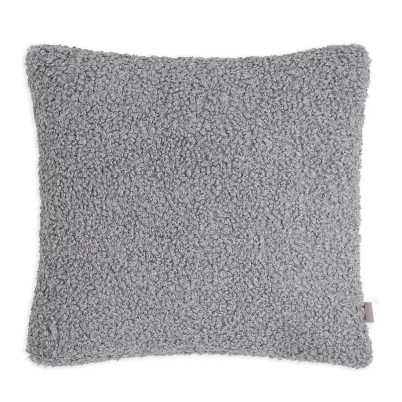 Knit Factory | Rolf Kissen Grau - 50x50 | Hellgrau | 50x50 cm
