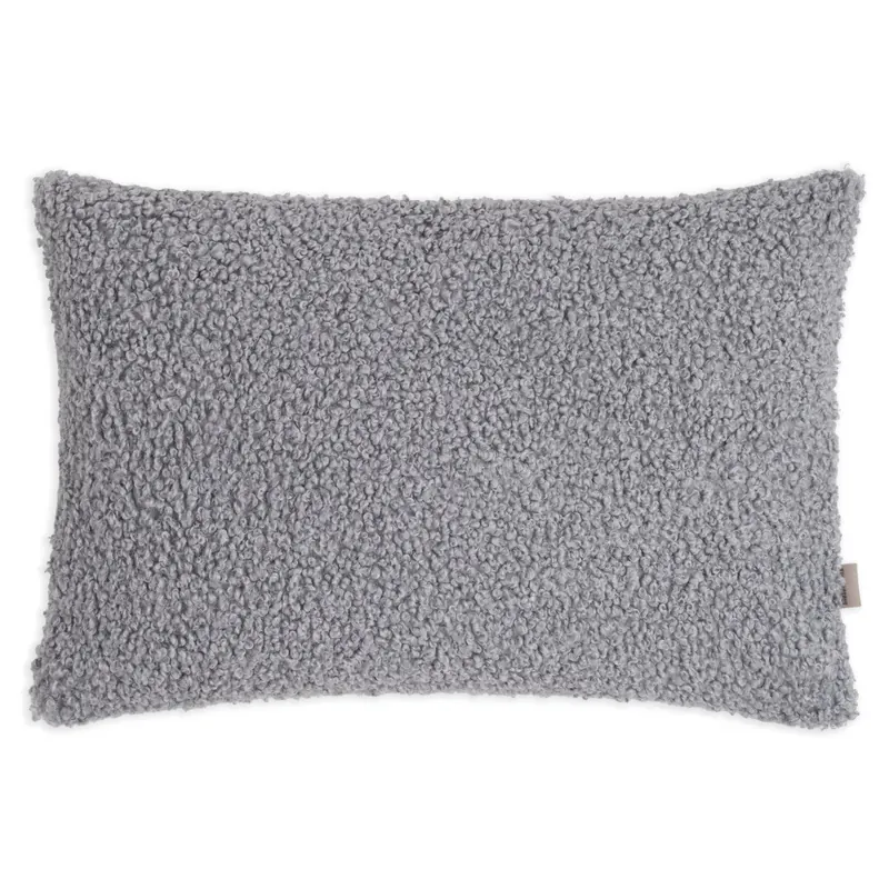 Knit Factory | Rolf Kissen Grau - 60x40 | Hellgrau | 60x40 cm