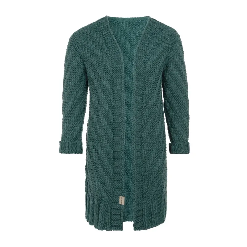 Knit Factory Sally Strickjacke 36/38 Glatt Grün