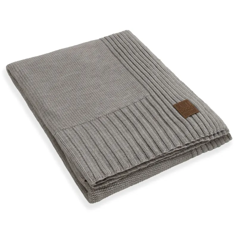 Knit Factory Uni Plaid XL Iced Clay 195x225 195x225 cm