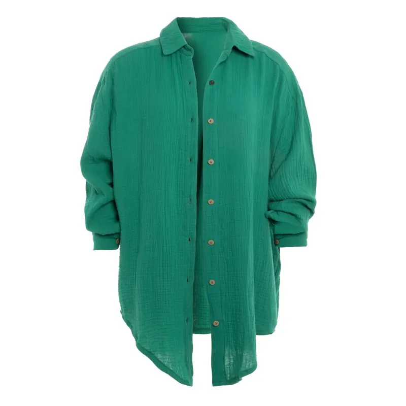Knit Factory Yuki Bluse Bright Green 36/44