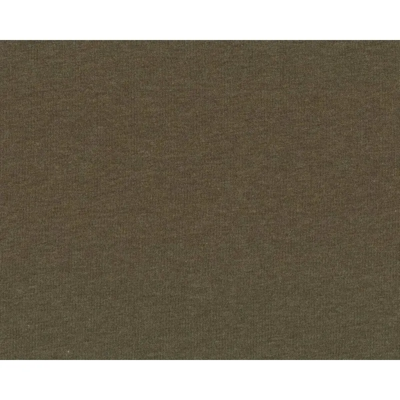 Kuschel-Sweat MELANGE, olivbraun meliert