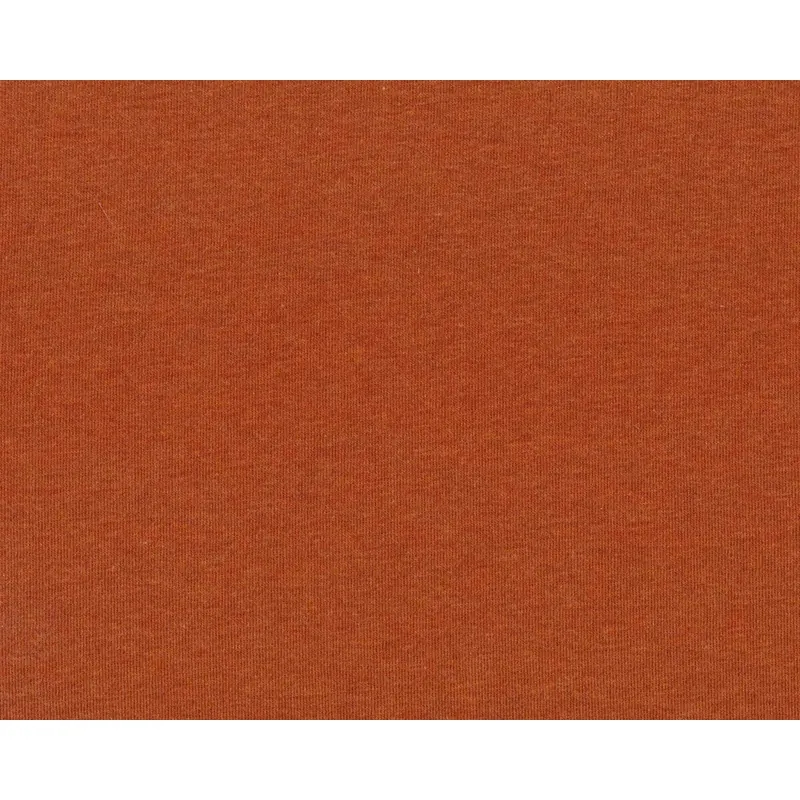 Kuschel-Sweat MELANGE, terracotta meliert
