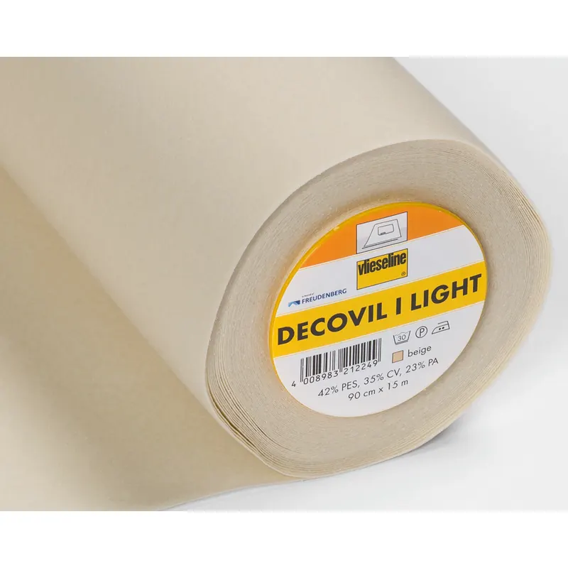 Lederartige Schabrackeneinlage DECOVIL I LIGHT, Vlieseline