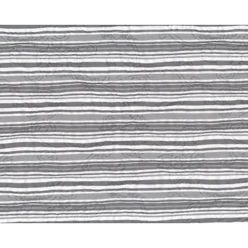 Leichter Baumwollstretch, Streifen und zarte Strukturranken sowie leichtem Metallicglanz, grau